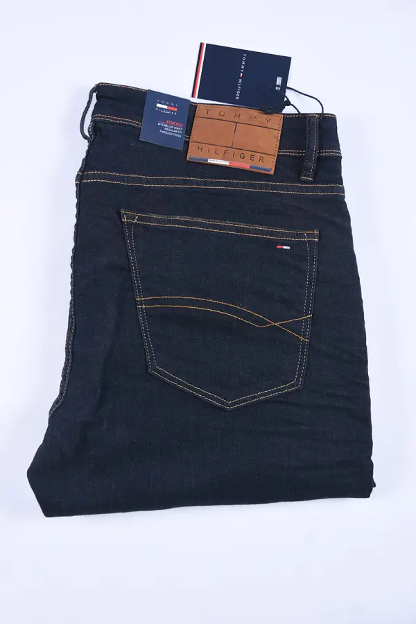 Jean Tommy Coupe Normal Ref-TH01162 ( Bleu Petrole )